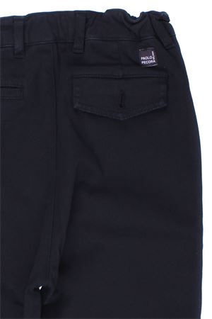 Pantalone in cotone  PAOLO PECORA | PP1993NERO